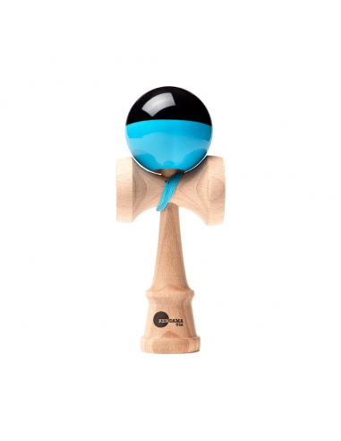 KENDAMA USA KAIZEN 3 SHIFT HALF SPLIT BLACK BLUE